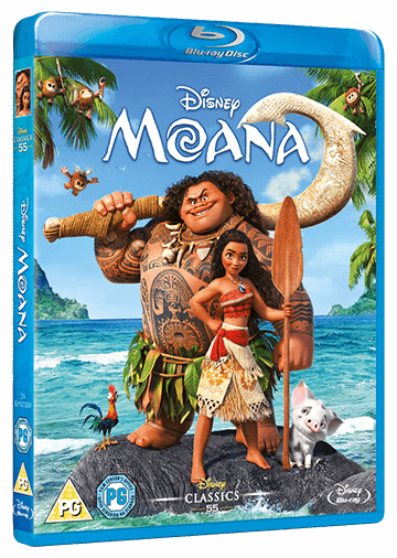 Bluray of Moana.